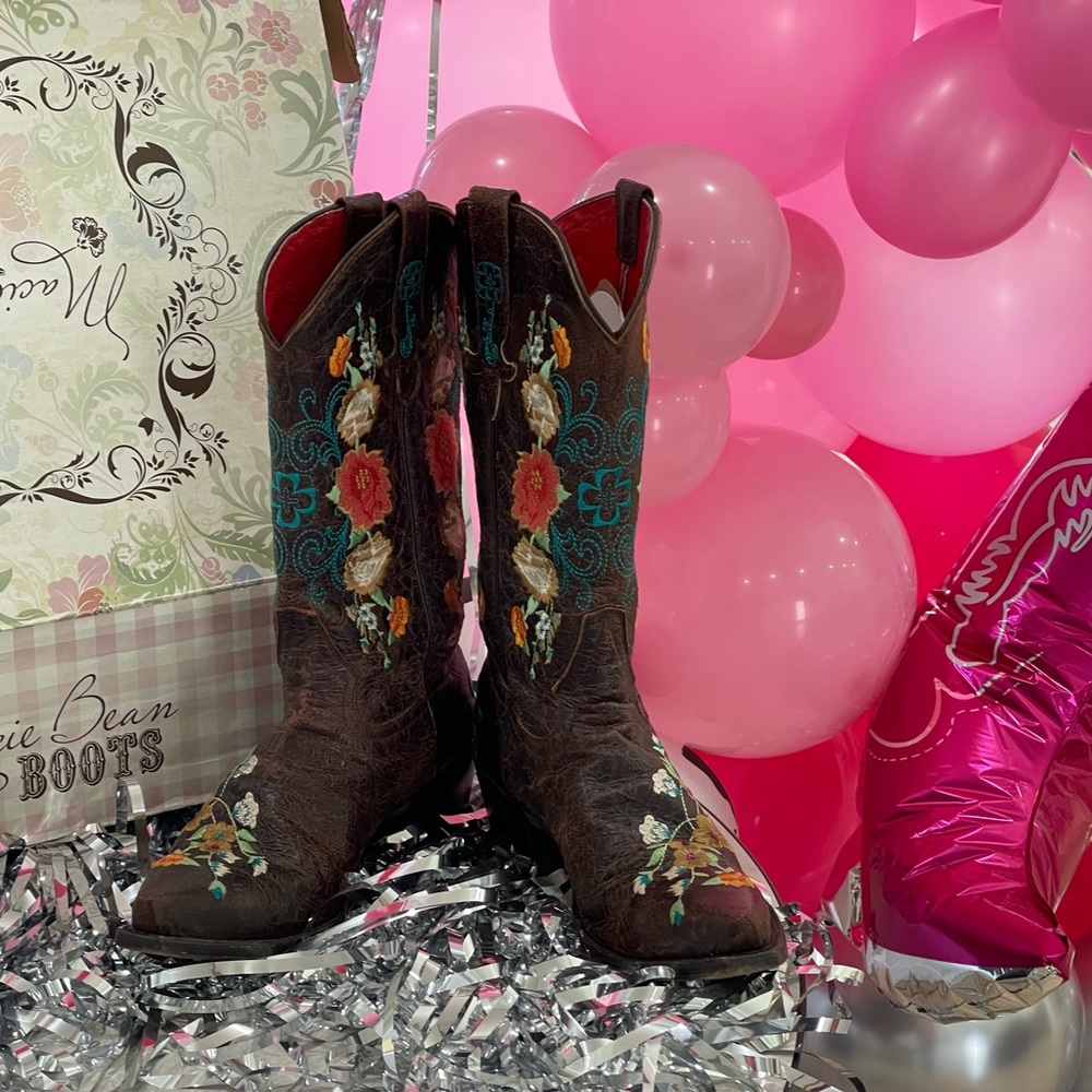 Macie Bean Garden Floral women Western Boot  Size 10 M